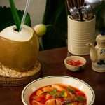 Mực nhồi thịt sốt cà
